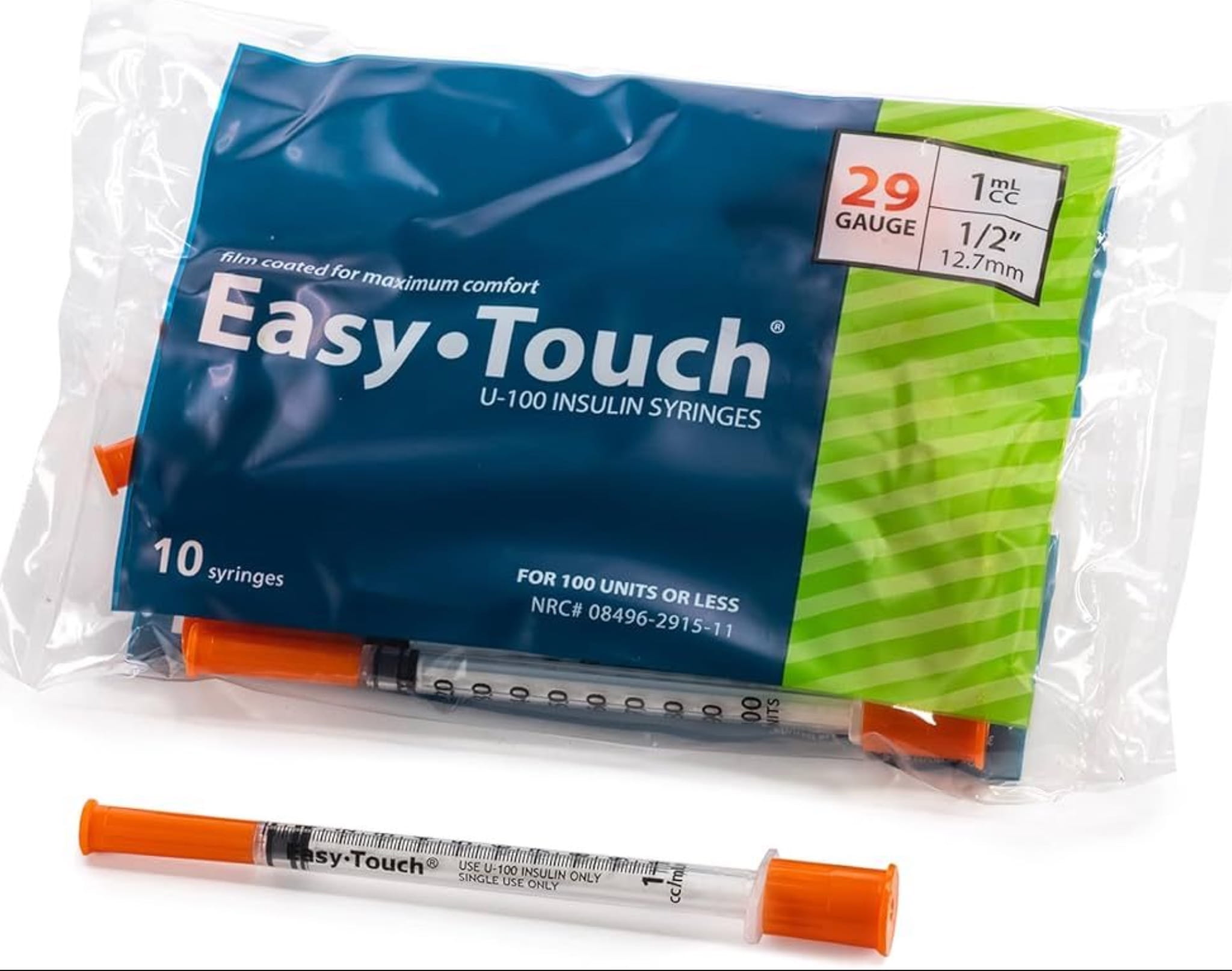 Kit 10 Seringas Insulina 30G